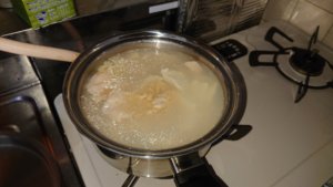 【低糖質ダイエット】豆腐サムゲタン【簡単調理レシピ】