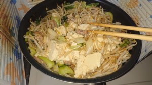 【低糖質レシピ】あんかけチャンプルー【お米無くても満足！】