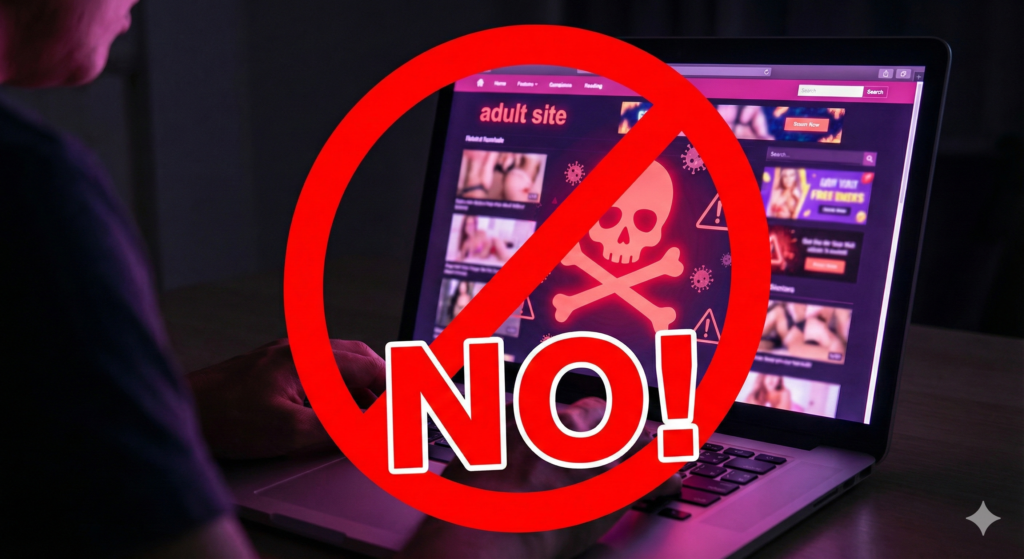 「無料で見れるかも」で違法サイトを使用するな！